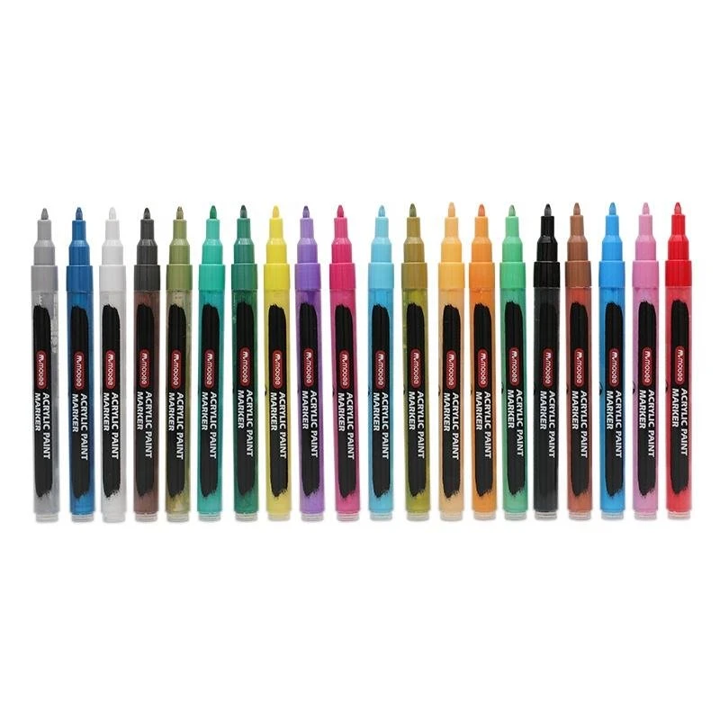 0สีอะครีลิกปลายละเอียดพิเศษ .7 มม