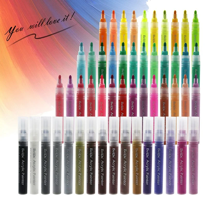 เครื่องหมายสีอะคริลิคถาวร