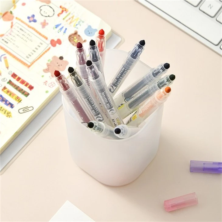 12pcs Creative Magic Color Highlighter