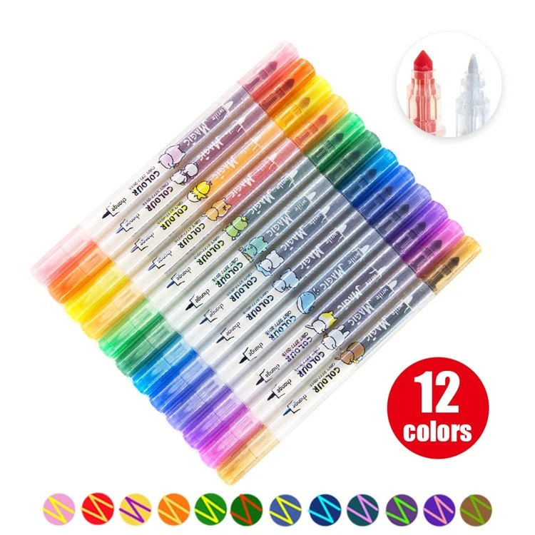 ปากกาเน้นข้อความ Creative Magic Color 12 ชิ้น